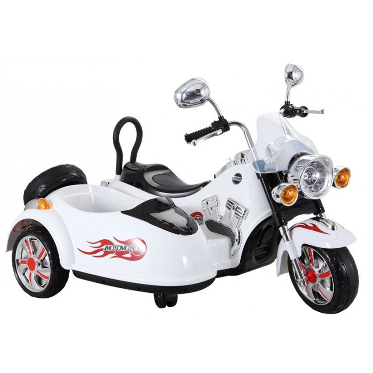 Elektrická motorka SX138 biela